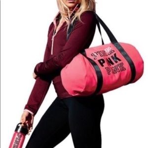 PINK duffel bag!